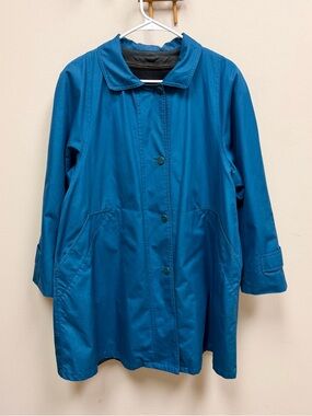 80s-90s Vintage ☔️ London Fog Wool Lined Trench Jacket Raincoat